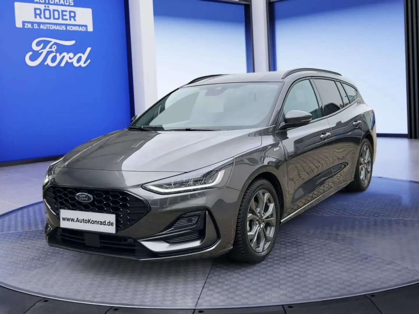 Ford Focus Turnier 1.0 EcoBoost Hybrid Aut. ST-LINE Grau - 1