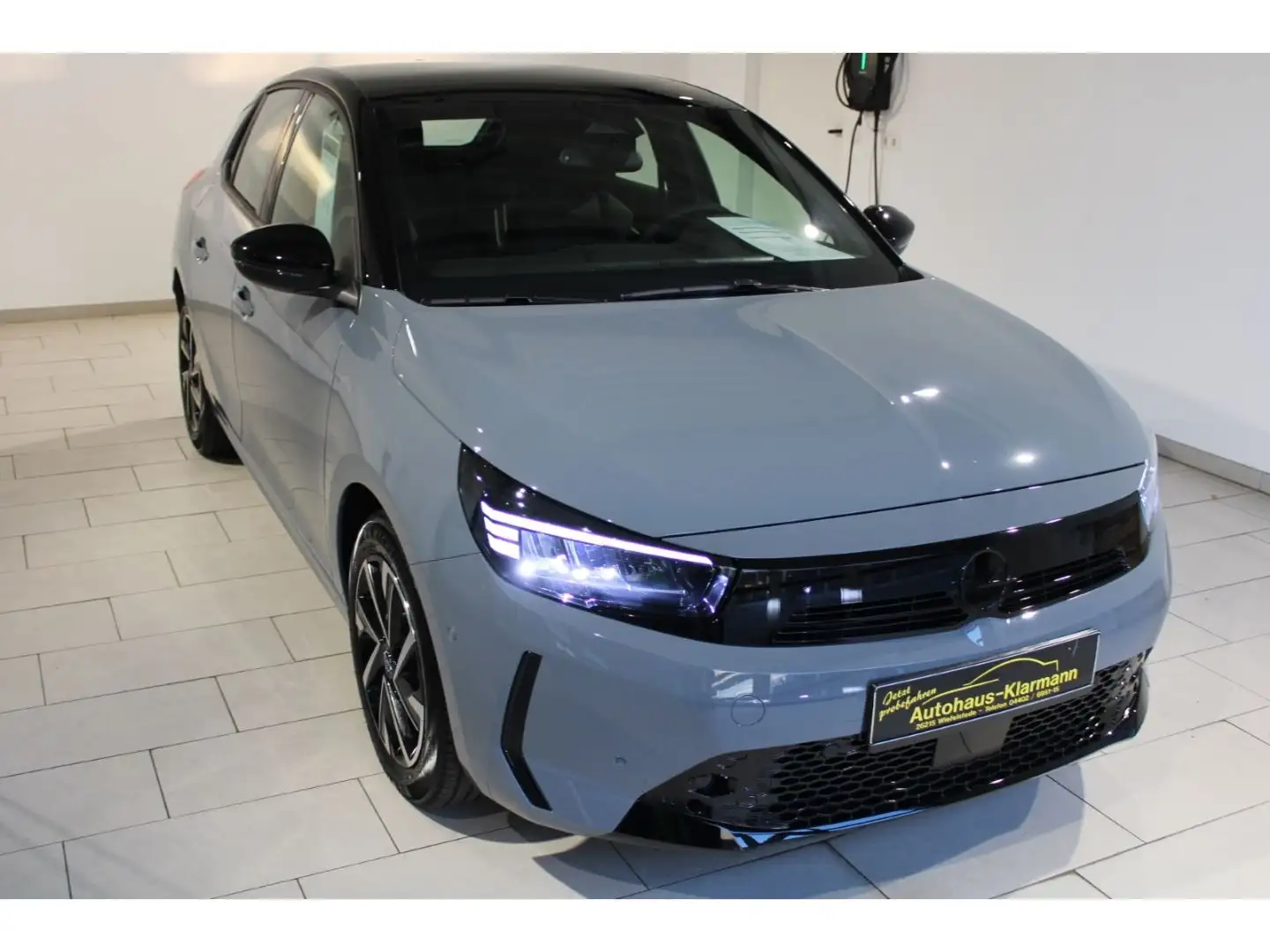 Opel Corsa F GS 1.2 Turbo EU6e LED ACC Apple CarPlay Gris - 2