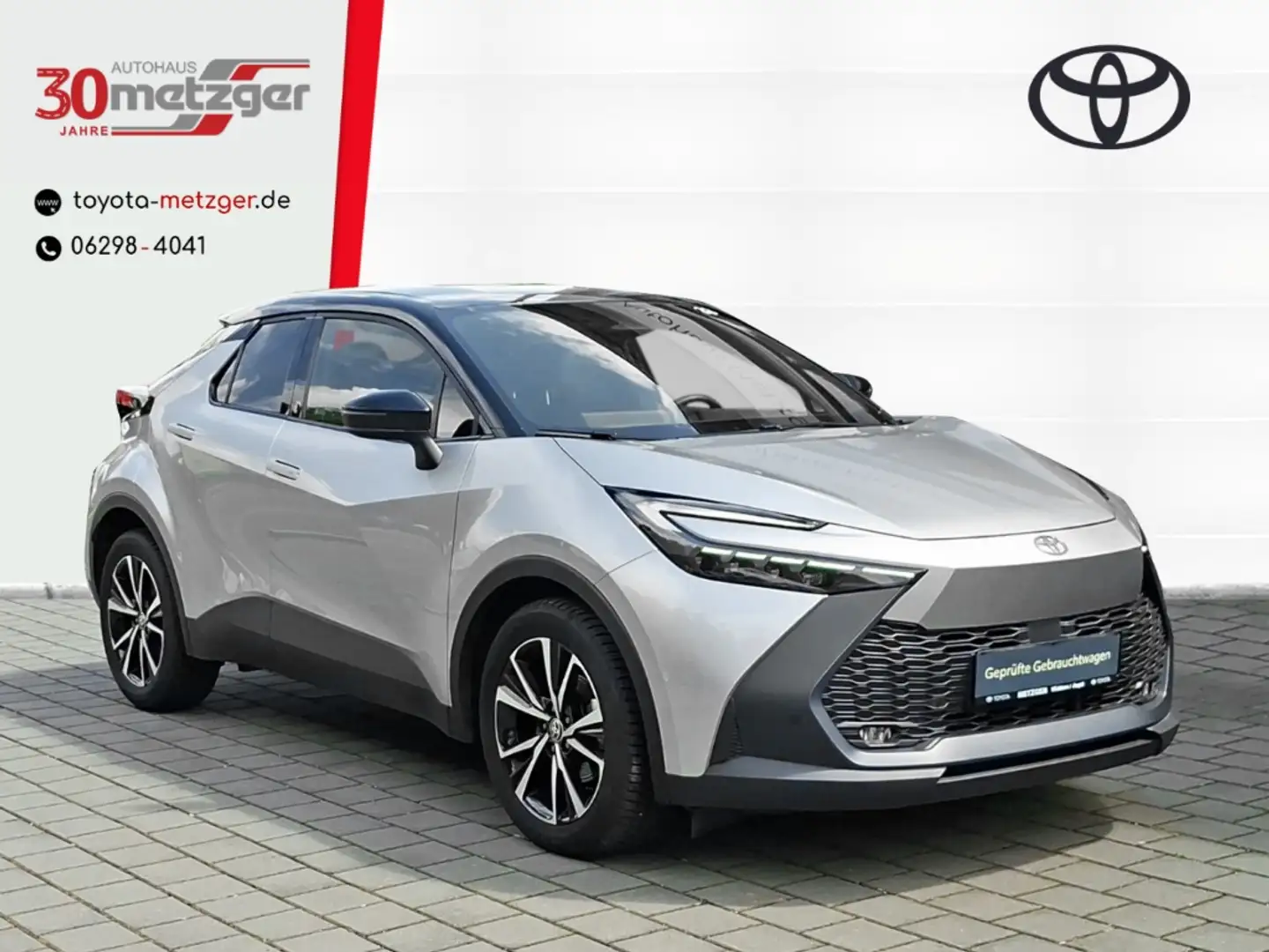 Toyota C-HR Hybrid Teamplayer +LED +Smartphone-Integration +Ka Silber - 1