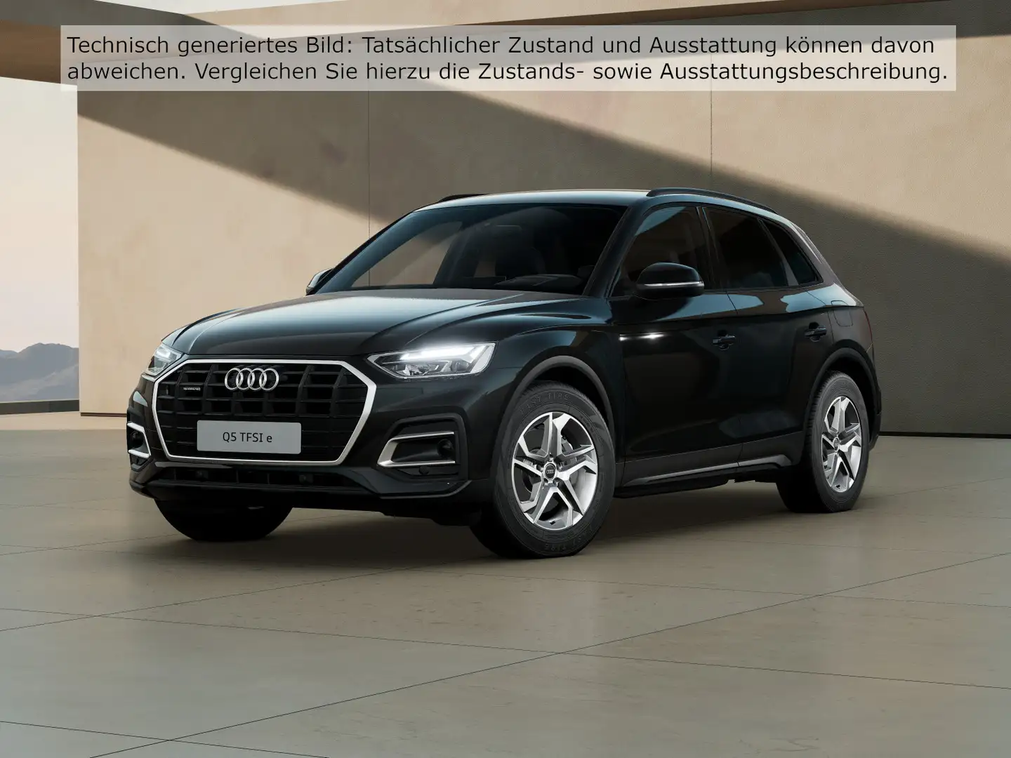 Audi Q5 50TFSIe quattro S-tronic/ Navi, HuD, LED, RFK Schwarz - 2
