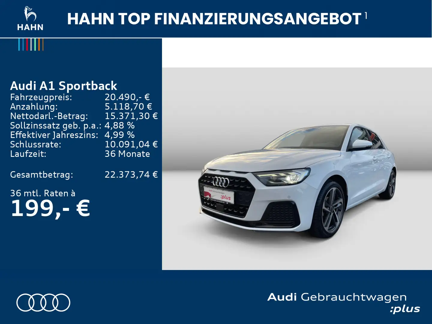Audi A1 25 TFSI advanced 5-Gang LED Einpark Weiß - 2