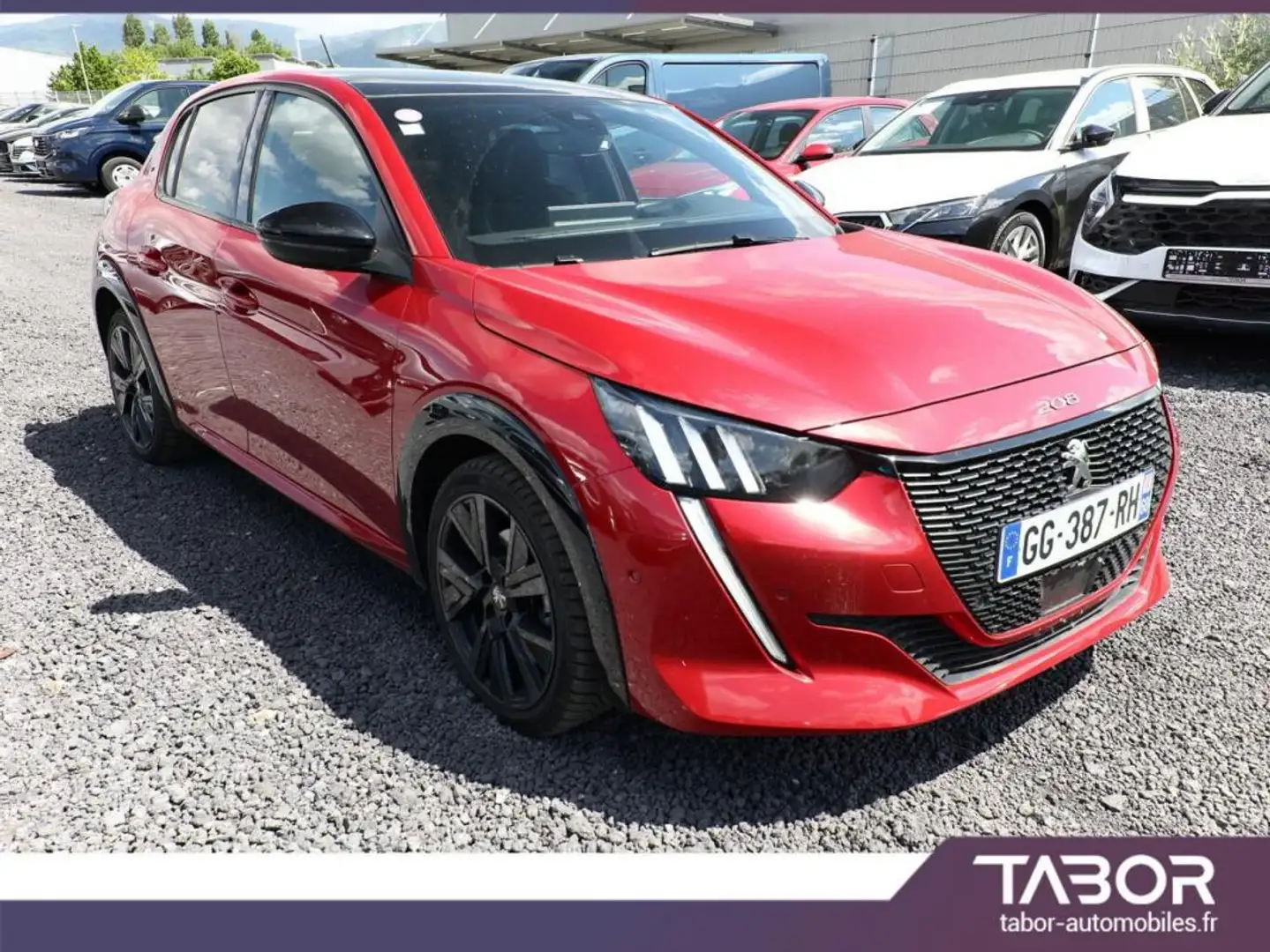 Peugeot 208 1.2 PureTech 100 GT Pack Pano ACC Rouge - 2