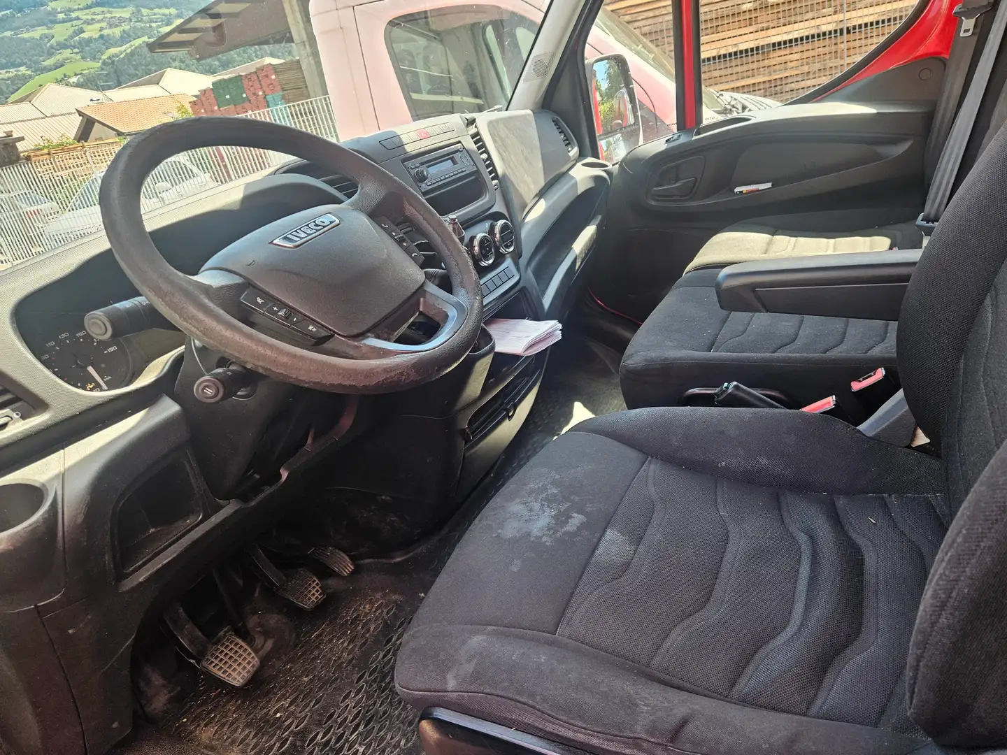 Iveco Daily 35S11 KLIMA EURO5B TOP KOFFER!!!200tkm Roşu - 2