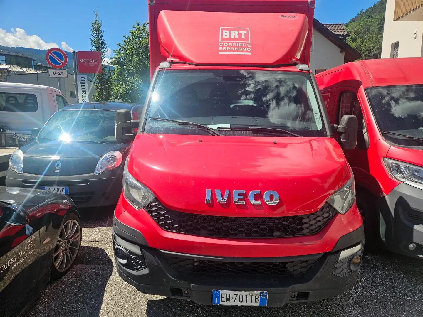 Iveco Daily 35S11 KLIMA EURO5B TOP KOFFER!!!200tkm Roşu - 1