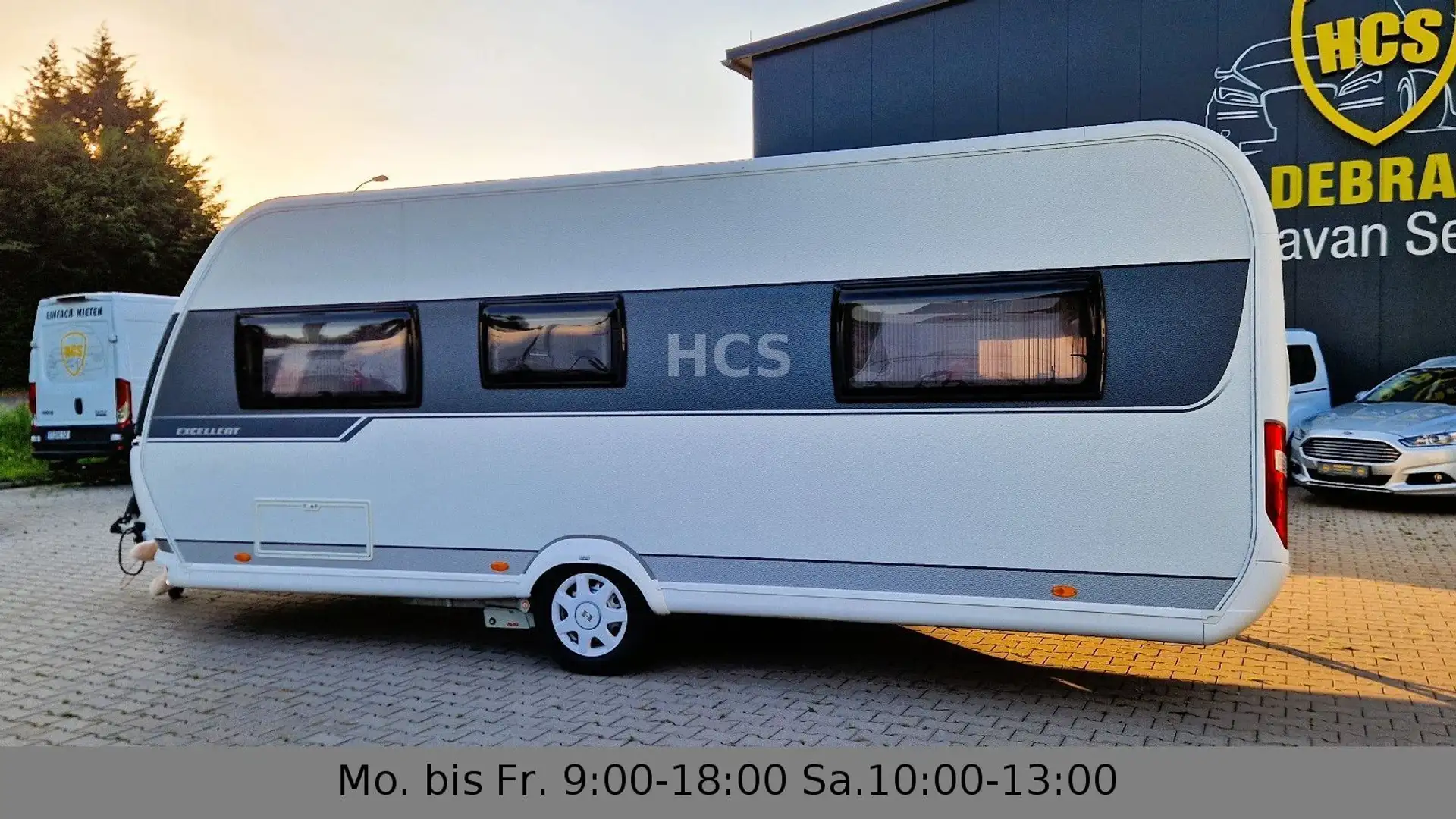 Hobby 560 CFe Mover Vorzelt Fahrradträger - 2