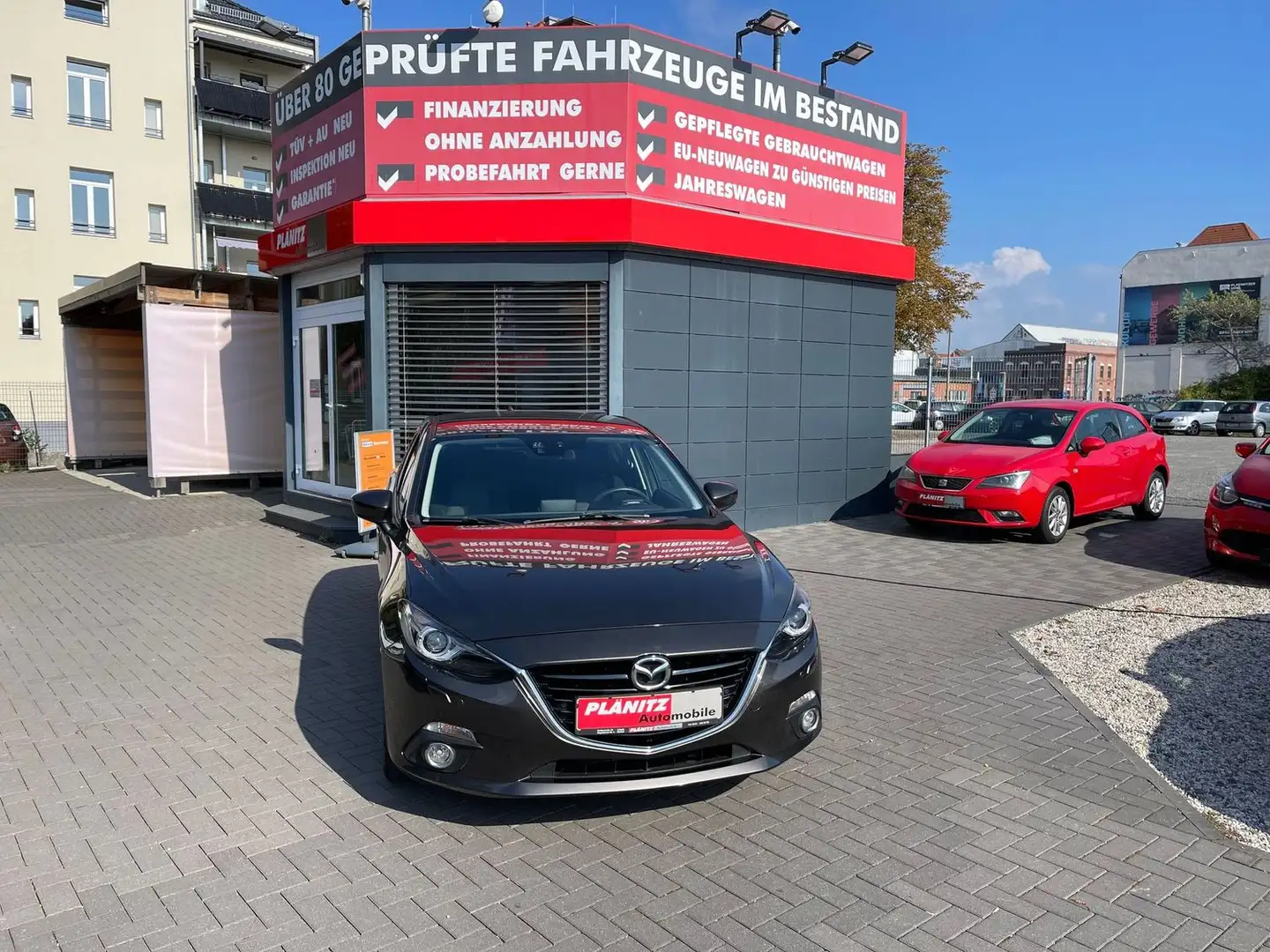 Mazda 3 Sports-Line/Kamera/Bluetooth/Tempomat/Navi/Bose Gris - 1