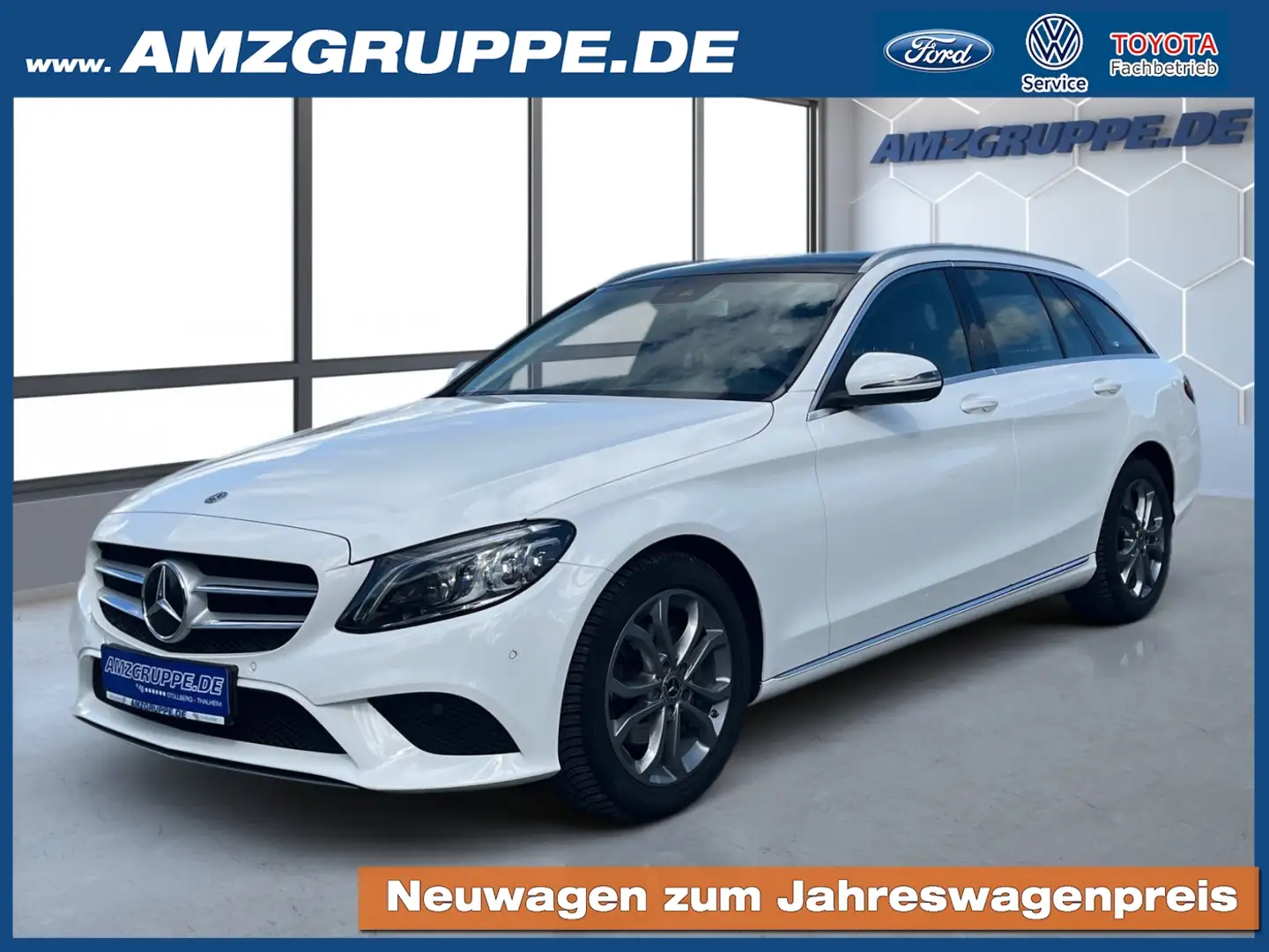 Mercedes-Benz C 200 T Avantgarde AHK+Multibeam LED+Pano+Kamera Blanc - 1