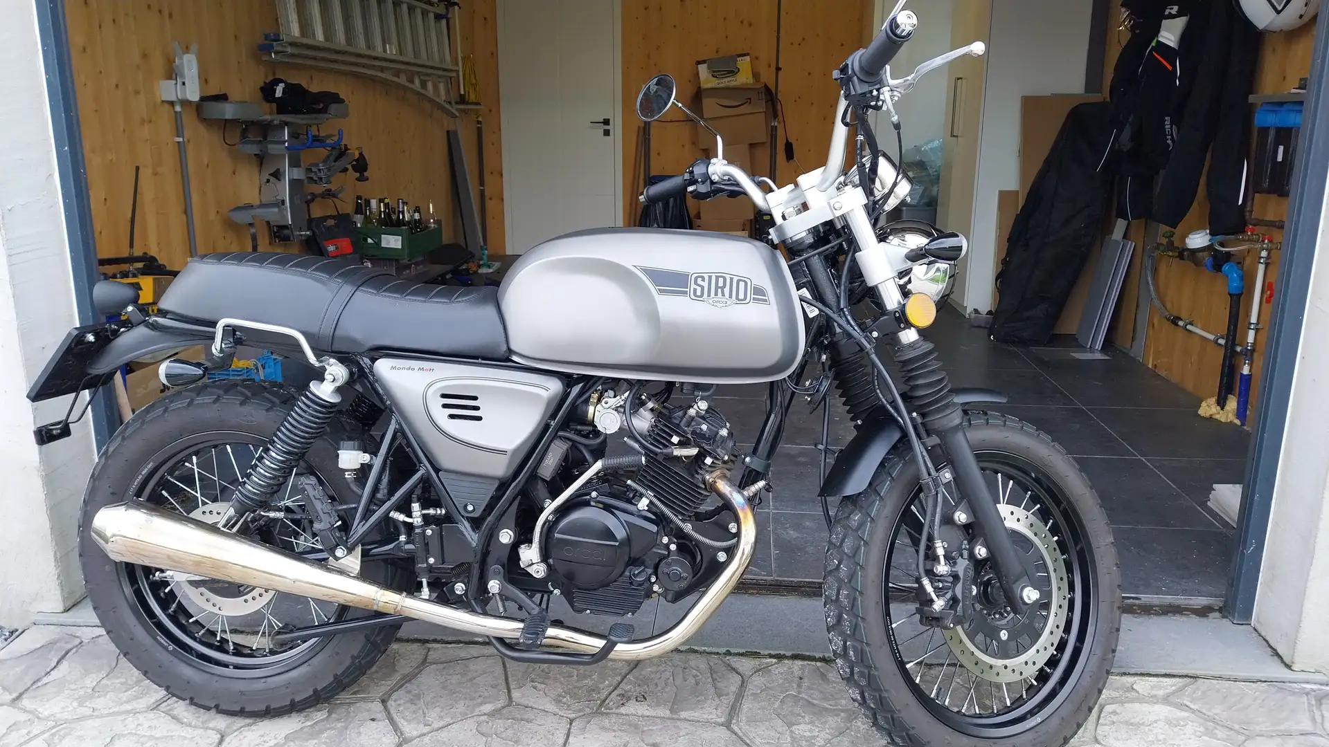 Orcal Sirio 125, grise Gris - 1