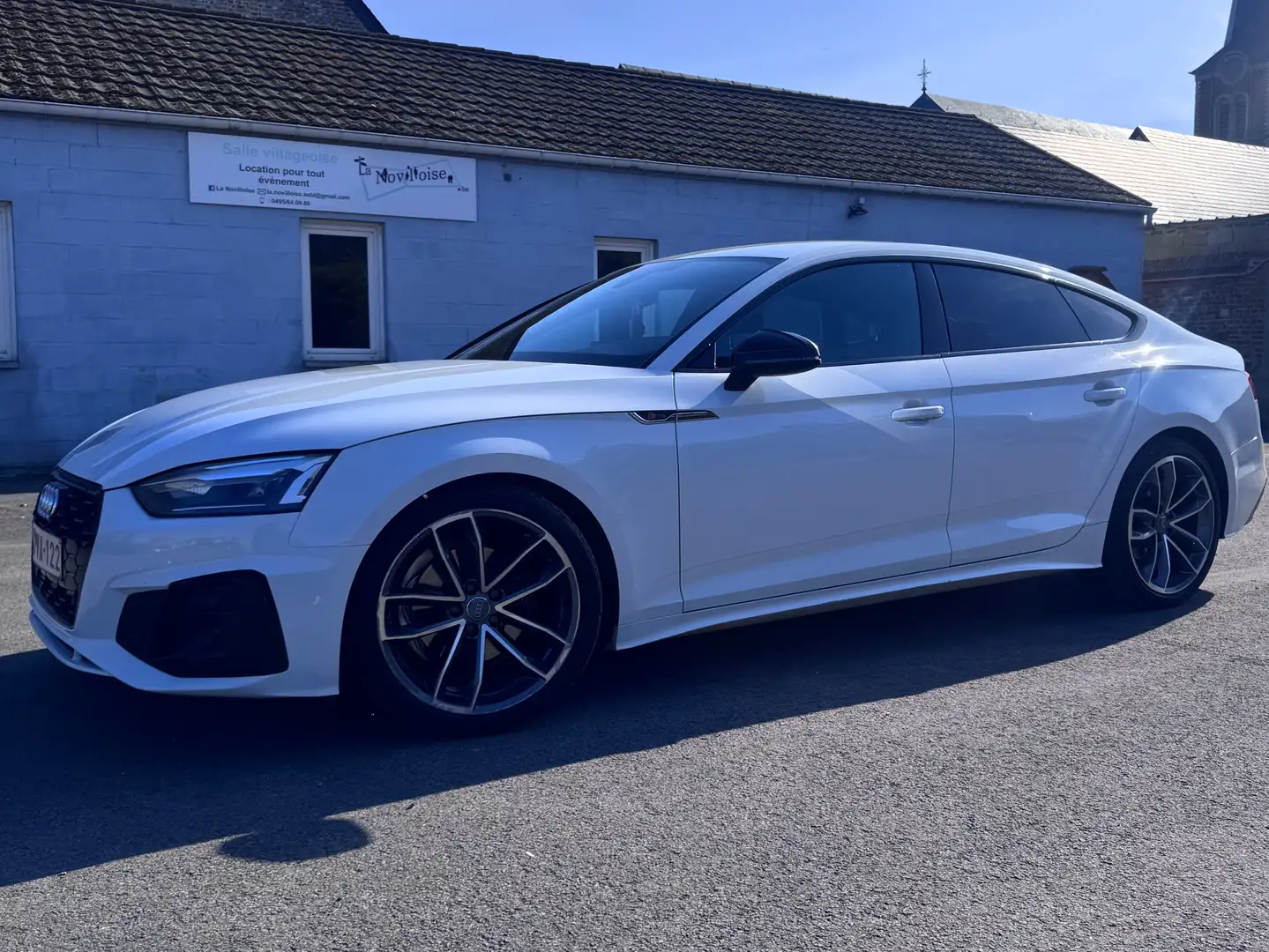 Audi A5 Blanc - 2