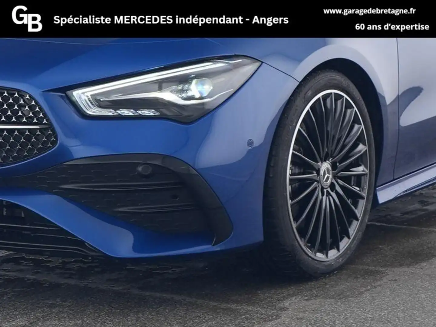 Mercedes-Benz CLA 200 200 163ch AMG Line 7G-DCT Bleu - 2