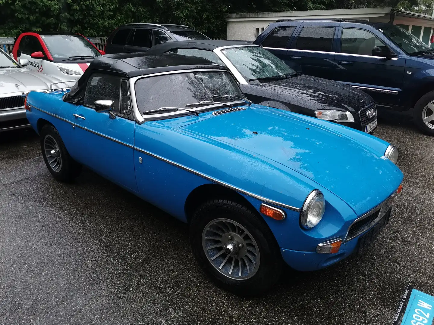 MG MGB Bleu - 1