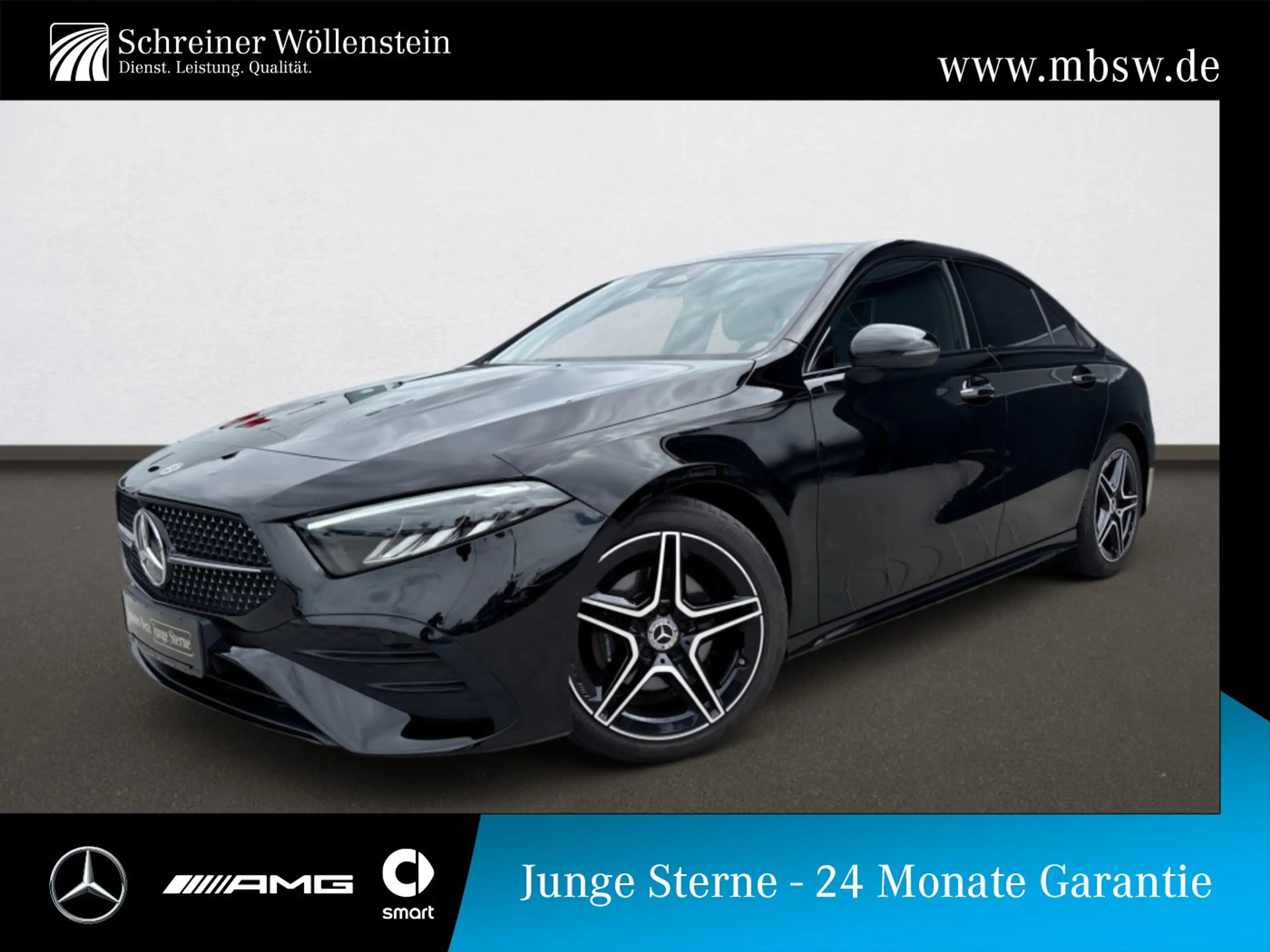 Mercedes-Benz A 200 d Limousine AMG*Night*Carplay*KeylGO*Rkam*