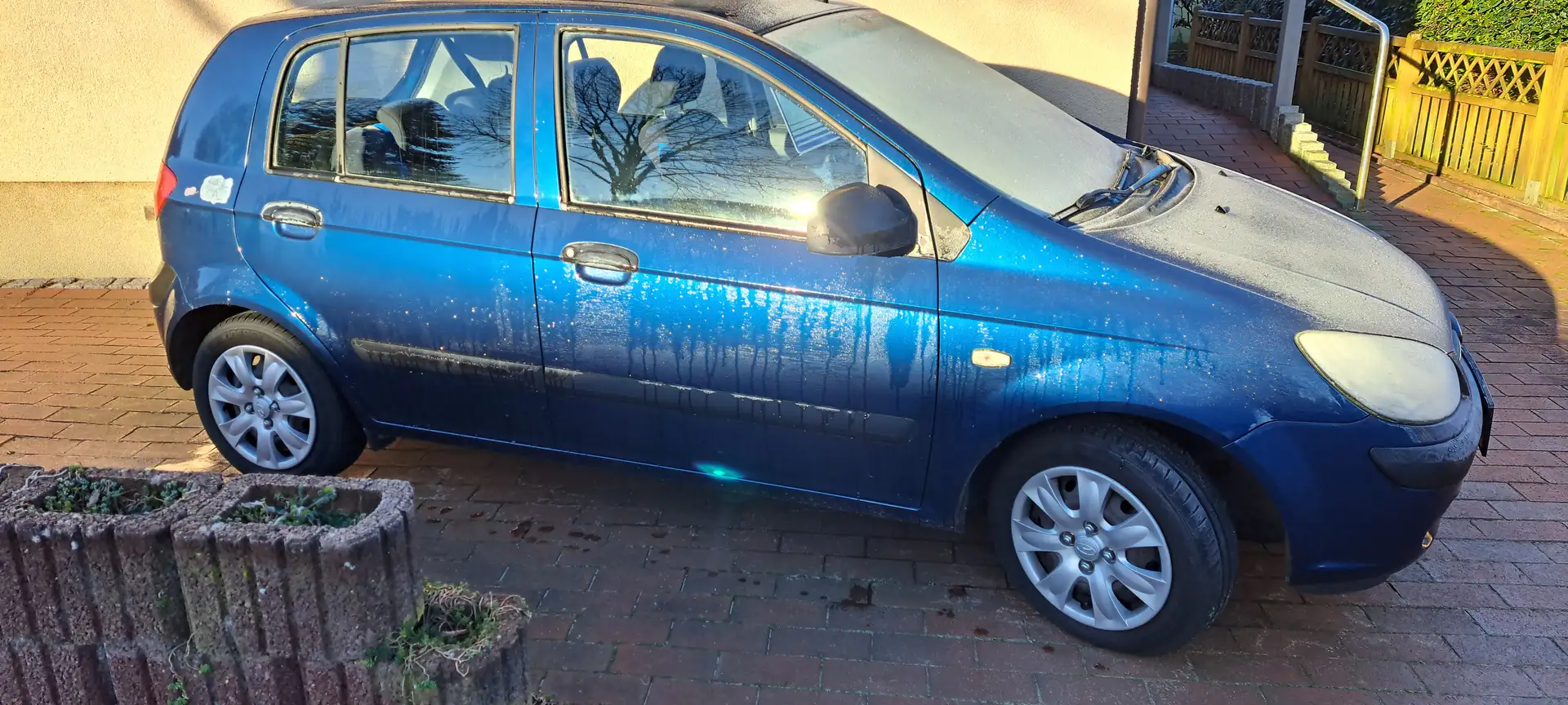 Hyundai Getz Team 08,5-türig, neuer Zahnriemen und nur 98tkm Blau - 1