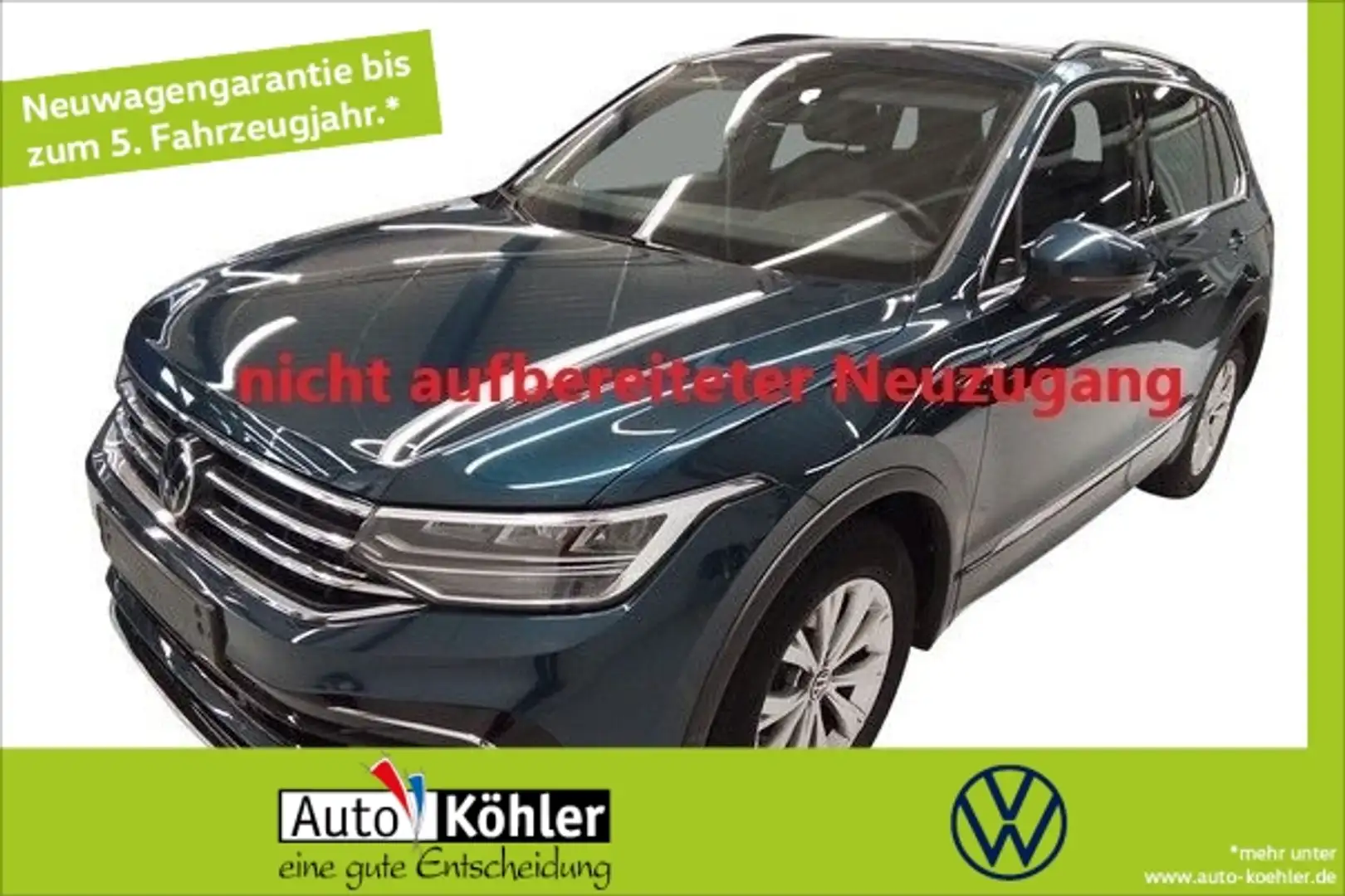 Volkswagen Tiguan R-Line TDi Navigation Discover Pro Matrix Blau - 1