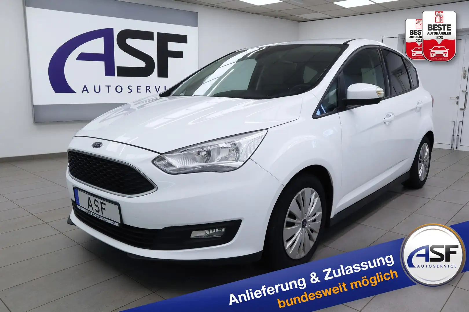 Ford C-Max Cool & Connect #Navi  #Kamera hi #CD #Winter-Pa... Blanc - 1