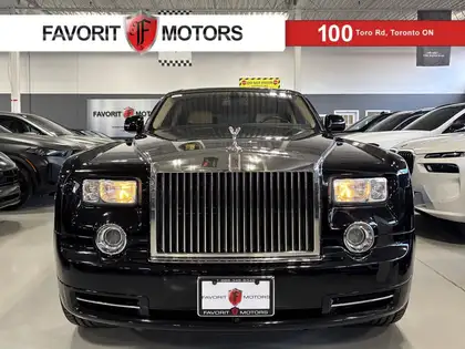 Black 2010 Rolls-Royce Phantom Sedan Rear-Wheel Drive 6-Speed Automatic
