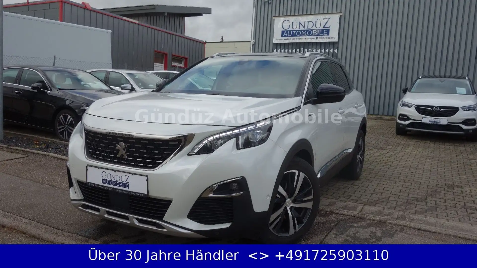 Peugeot 3008 BlueHDI 130 GT Allure* GT Line*LED*NAVI*AHK Weiß - 1