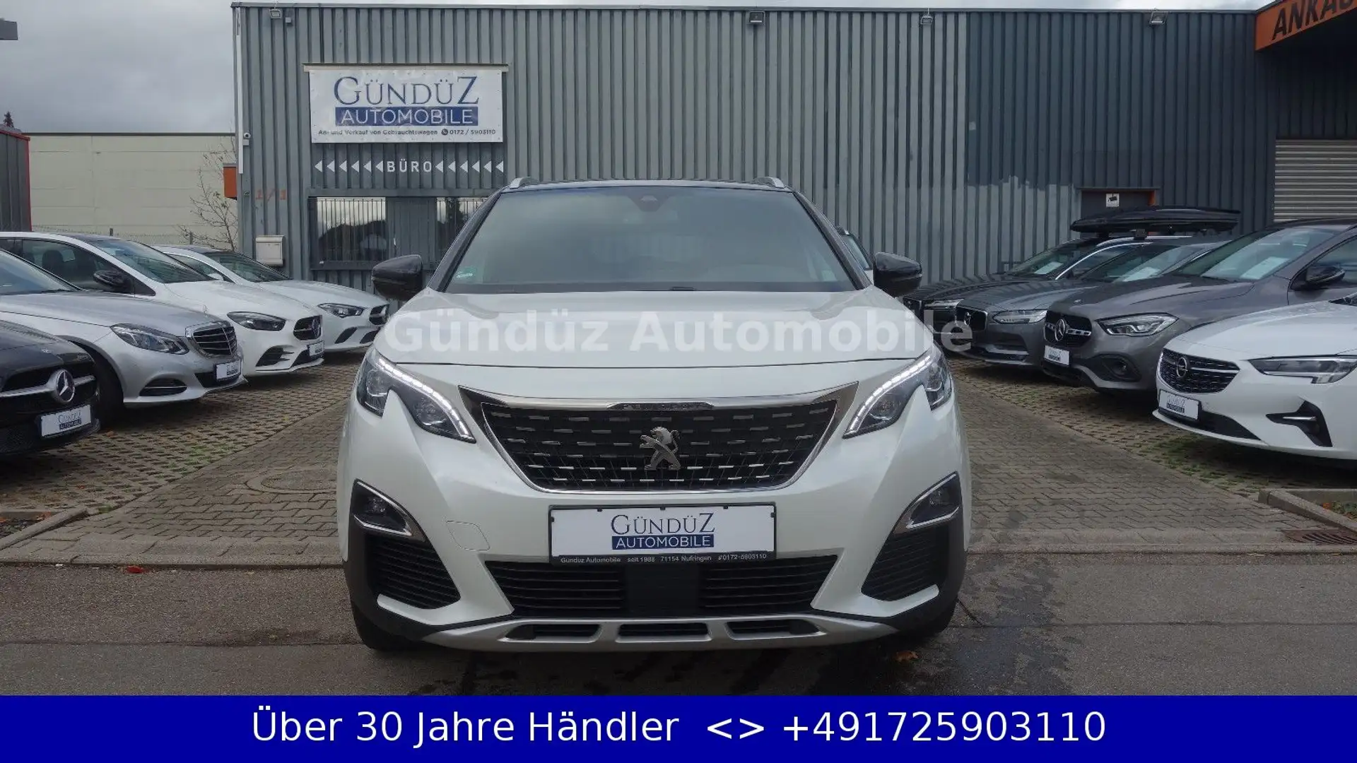 Peugeot 3008 BlueHDI 130 GT Allure* GT Line*LED*NAVI*AHK Weiß - 2