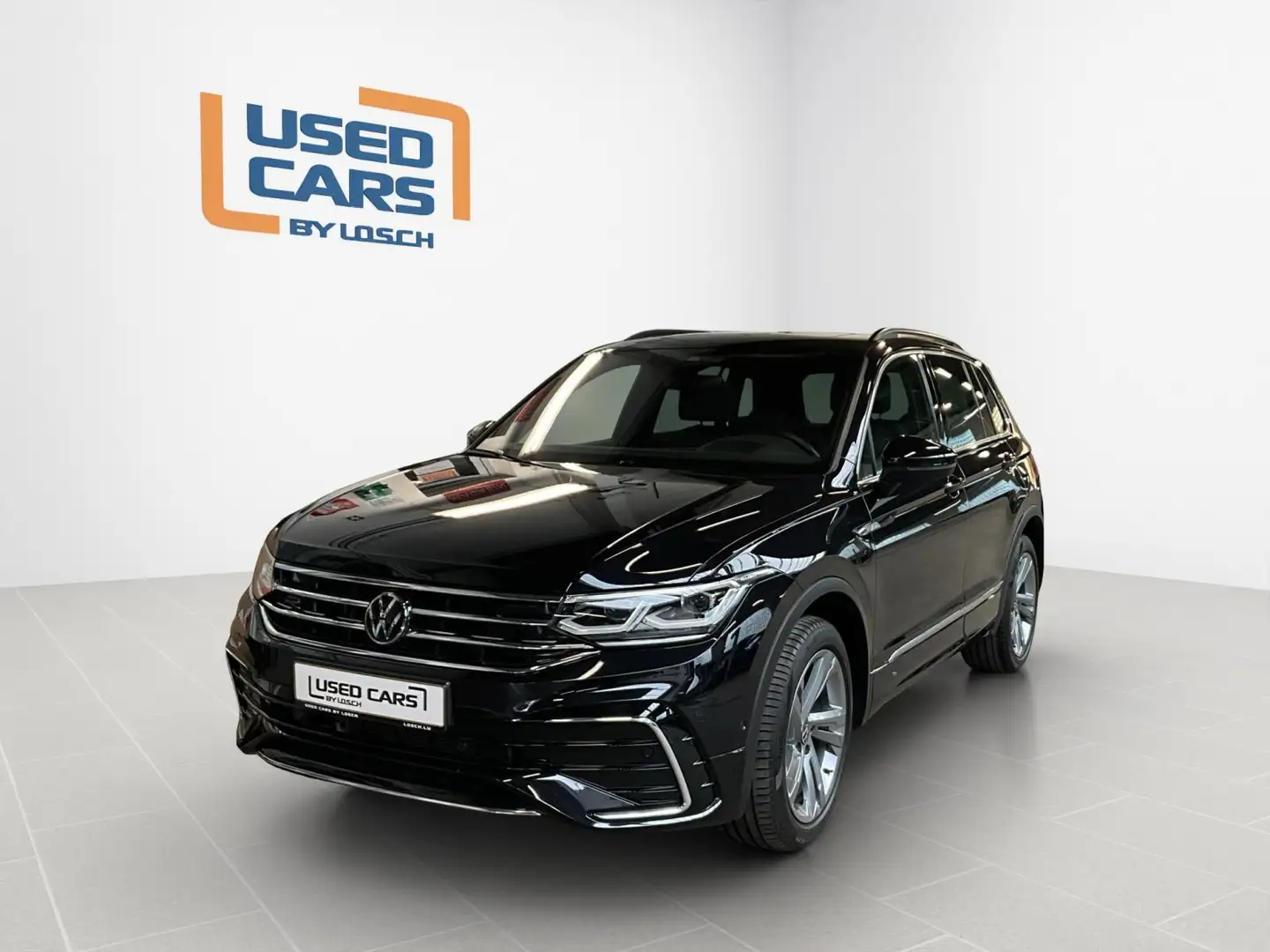 Volkswagen Tiguan R-Line+DSG+4M+Pano+AHK Noir - 1