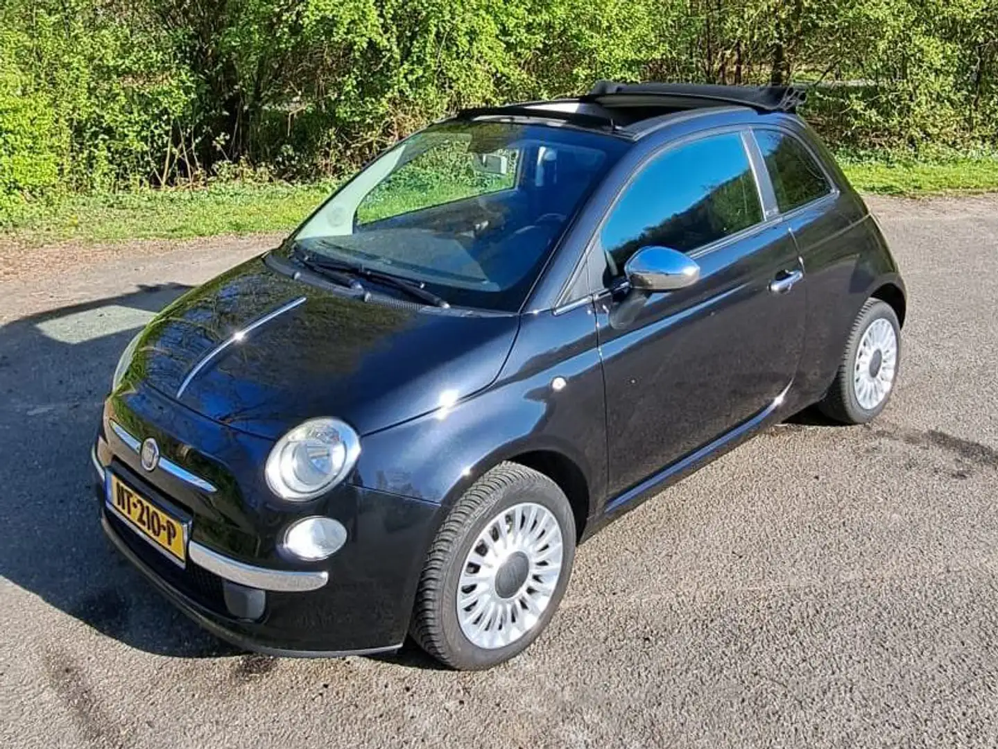 Fiat 500C 500C 1.2 Lounge Zwart - 2