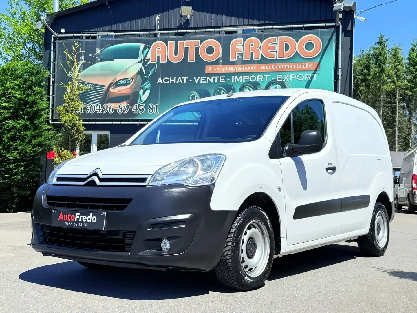 Citroen Berlingo 1.6 HDi  * 3X DISPO * GPS * Tva *  étagère * Blanc - 2