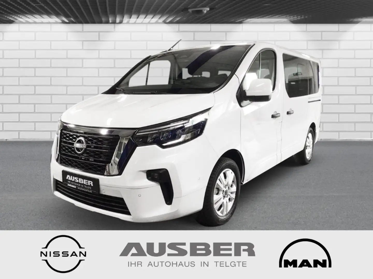 Nissan Primastar Kombi L1H1 Heckklappe 8Sitzer 2,8t Tekna Ganzjahre Weiß - 1