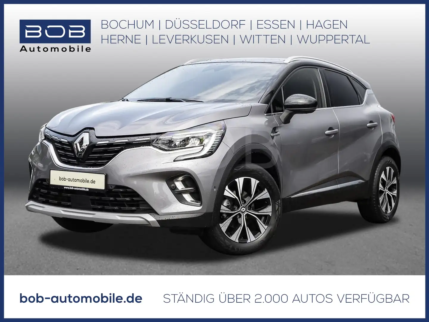 Renault Captur TCe 90 Techno PDC KAMERA NAVI LED Gris - 1