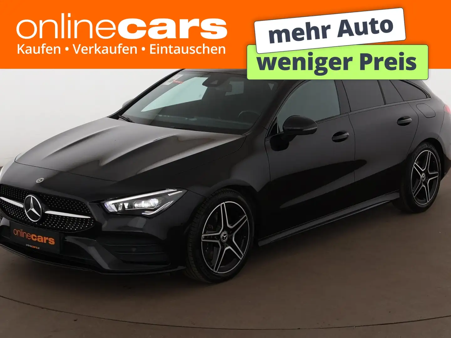 Mercedes-Benz CLA 200 d Shooting Brake AMG Line Aut LED LEDER Schwarz - 1