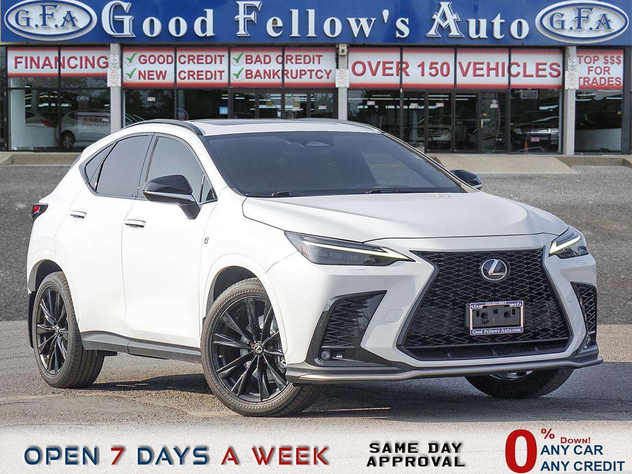 2023 Lexus NX F SPORT, AWD, LEATHER SEATS, SUNROOF, REARVIEW CAM