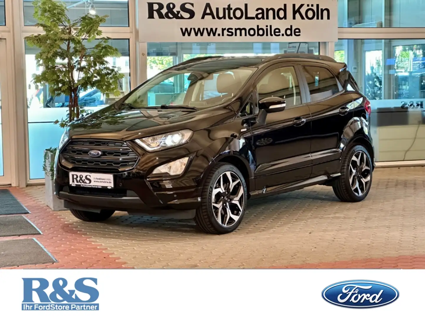 Ford EcoSport ST-Line+5 Jahre Garantie*+Kamera+Navi Zwart - 1