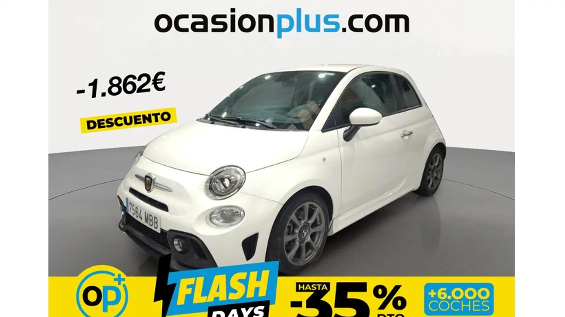 Abarth 595 1.4T JET 121KW Blanco - 1