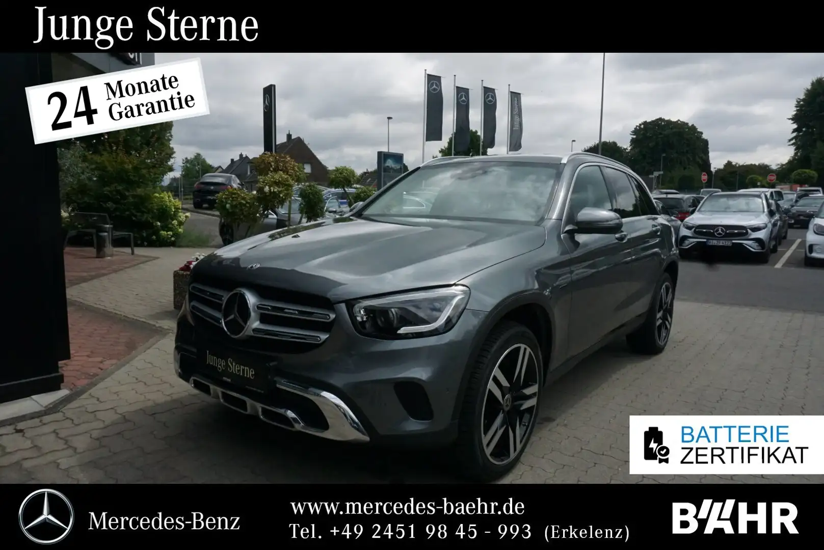 Mercedes-Benz GLC 300 GLC 300 de 4M MBUX/Multibeam/Burmester/RFK/20" Grau - 1