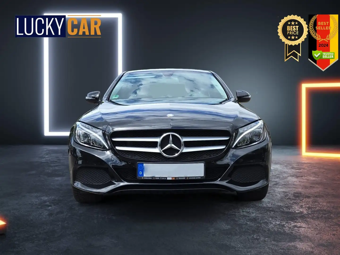 Mercedes-Benz C 180 9G-Tronic/Kamera/Navi/Alu/30.000km/Garantie 115... Black - 2