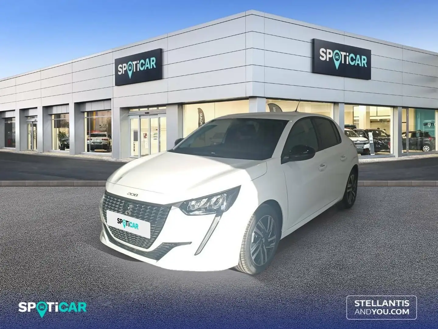 Peugeot 208 1.2 Puretech S&S Allure Pack 100 Blanco - 1
