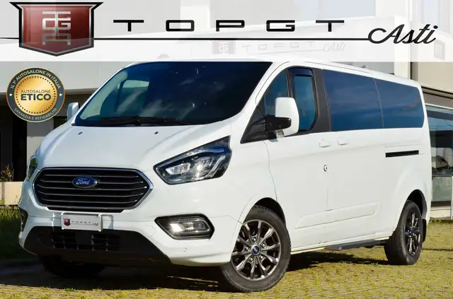 Ford Tourneo Custom 2.0 eco hybrid Titanium X 131cv 8 POSTI, PASSO LUNGO, GAR. FORD 10/27, PERMUTE