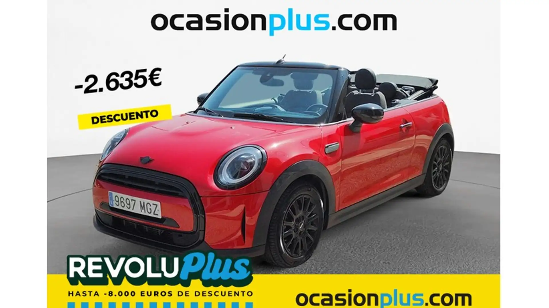 MINI Cooper Cabrio Aut. Rood - 1