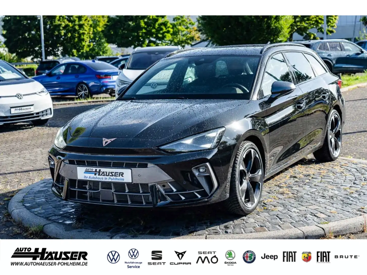 CUPRA Leon Sportstourer 1.5 eTSI DSG NAVI KAMERA PARK ACC LED Schwarz - 1