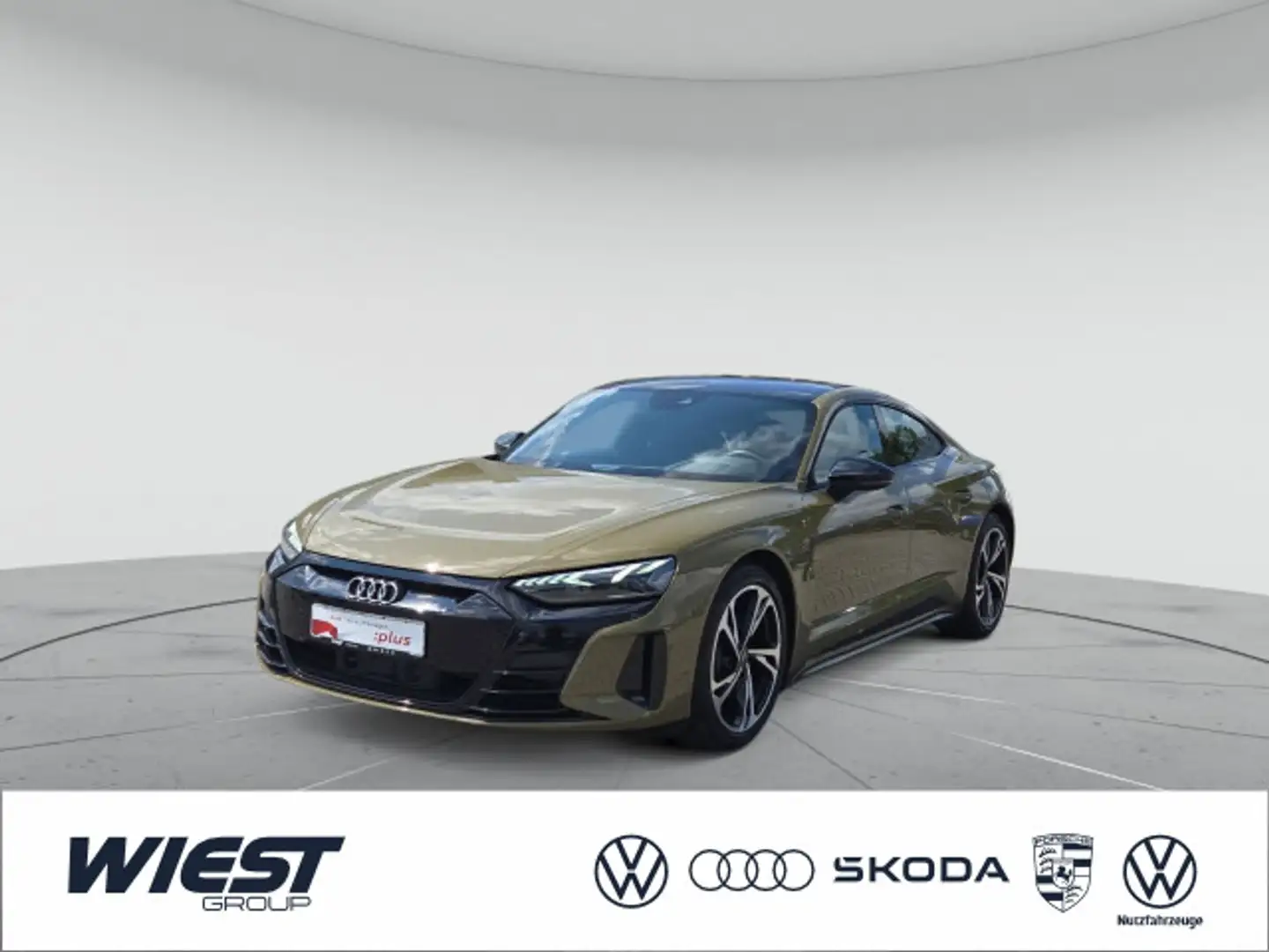 Audi e-tron GT e-tron GT 350 qu. WÄRMEPUMPE/MATRIX/KAM/STADT/TO Grün - 1