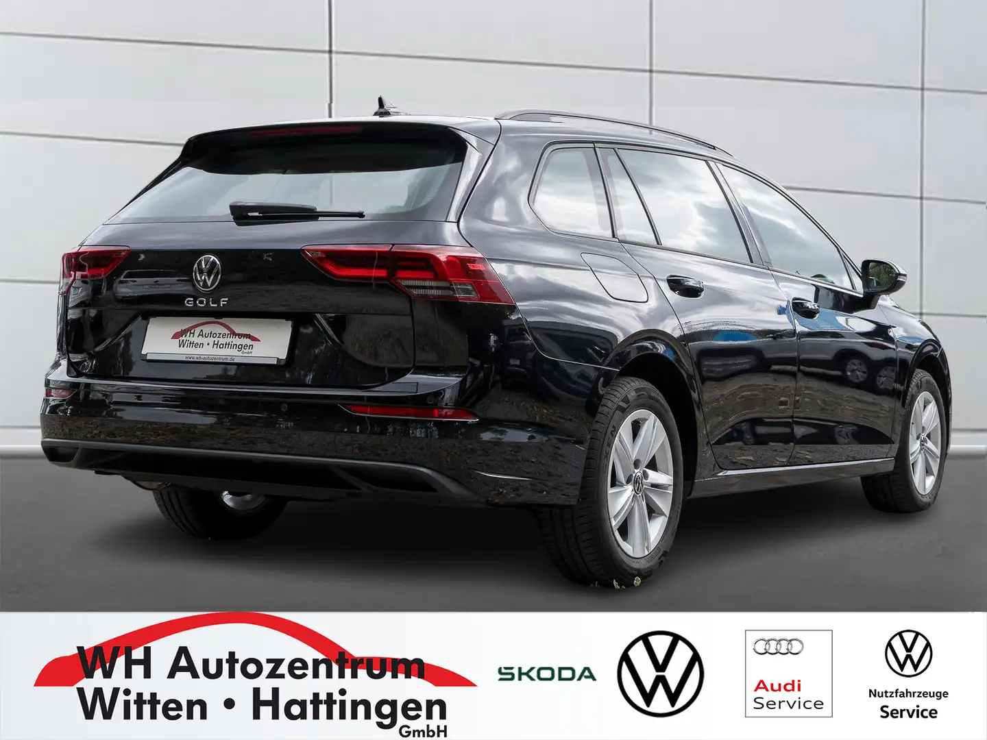 Volkswagen Golf VIII Variant 2.0 TDI NAVI AHK LED PDC SITZHZG Nero - 2