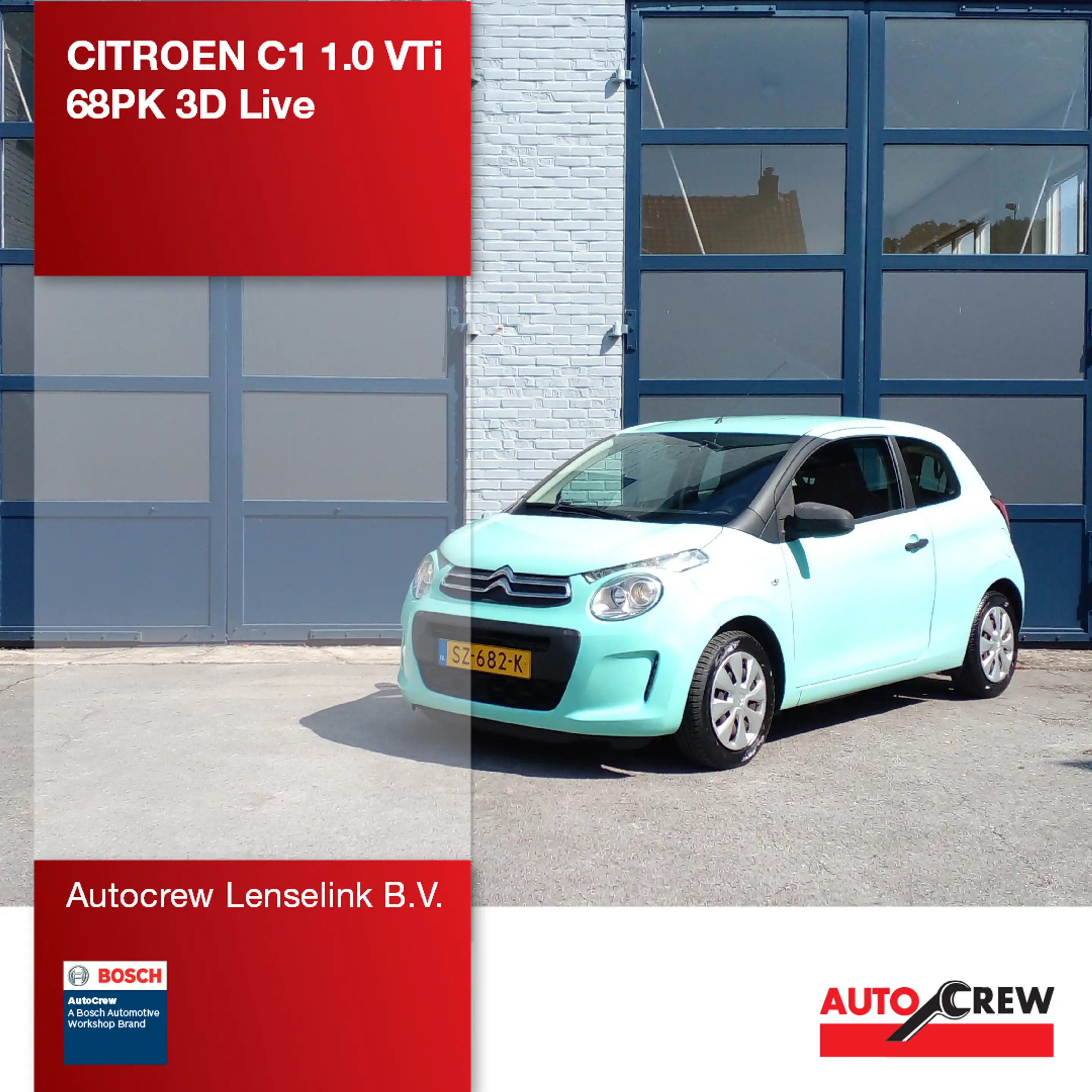 Citroen C1 1.0 VTi 68PK 3D Live | Origineel NL |