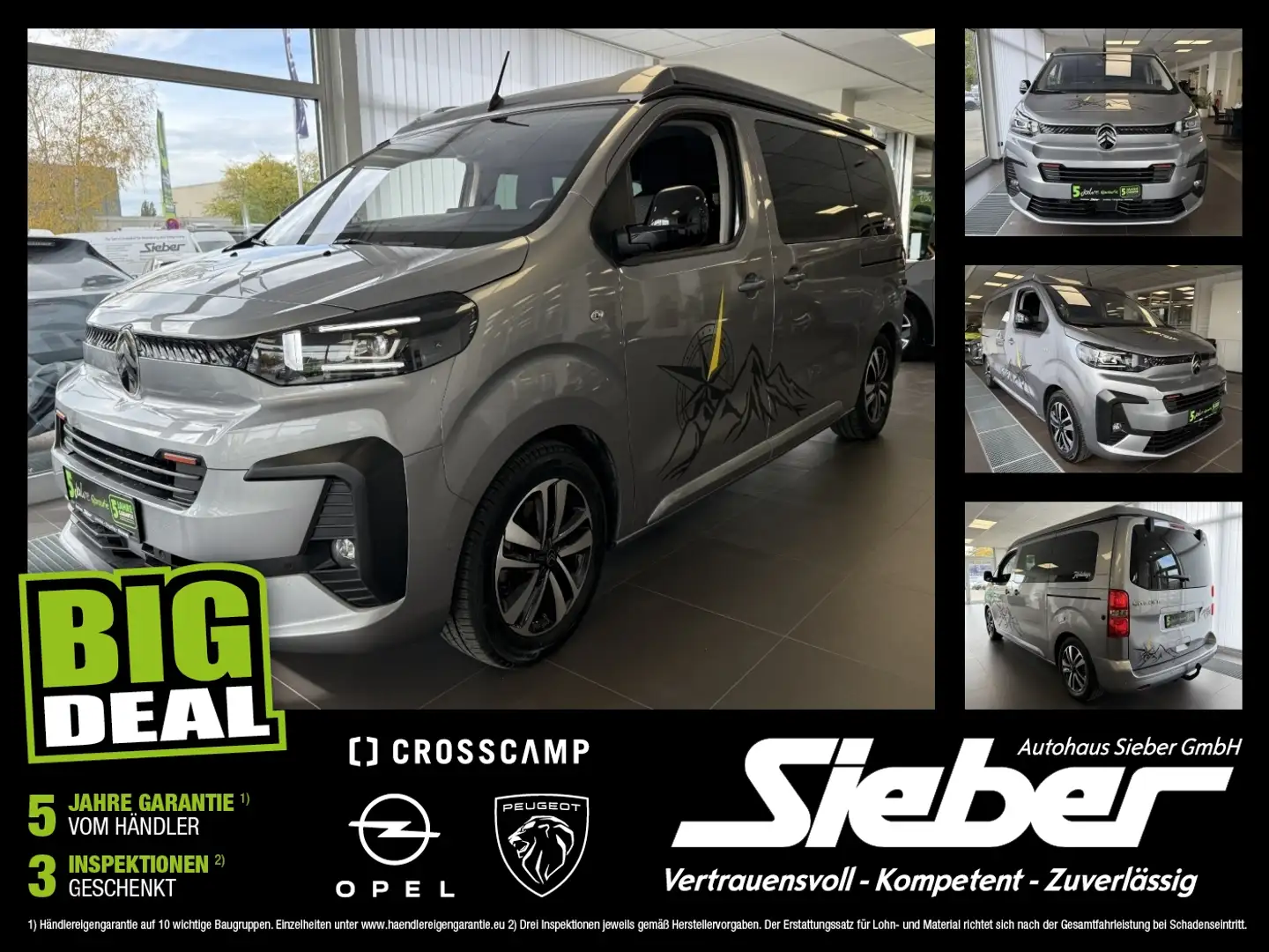 Citroen Holidays 2.0 MAX BlueHDi 180 AHK*Küche*Bett*Tempo Gris - 1