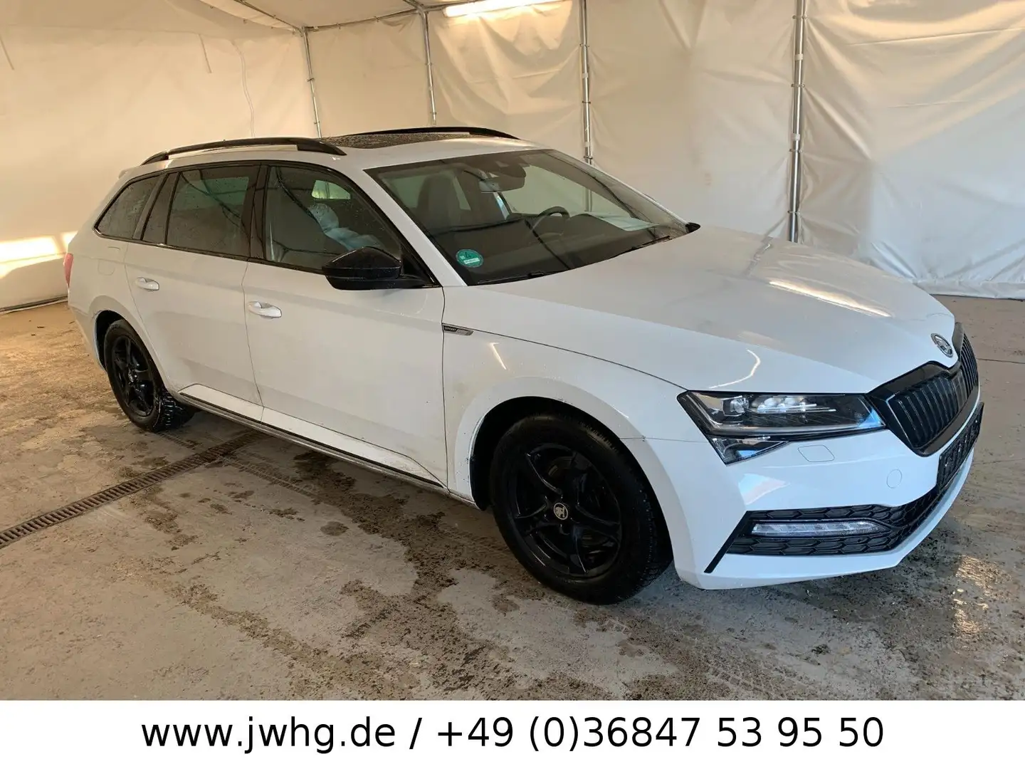 Skoda Superb Sportline FACELIFT/LED+/ACC+/VIRTUAL/PANO Weiß - 2
