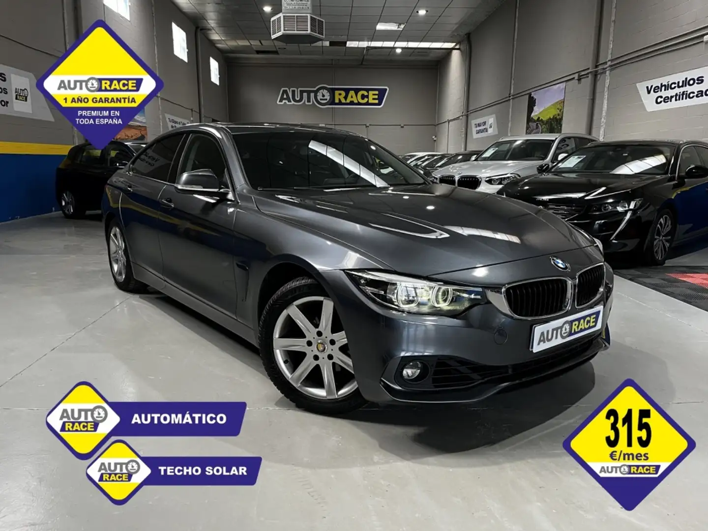 BMW 418 418iA Gran Coupé Negro - 1