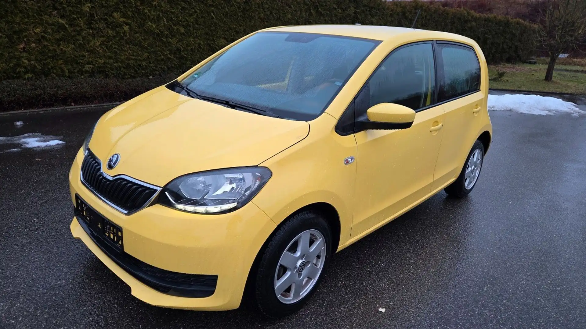 Skoda Citigo 1.2 Ambition 5-Türer ALU KLIMA TÜV NEU! Gelb - 1