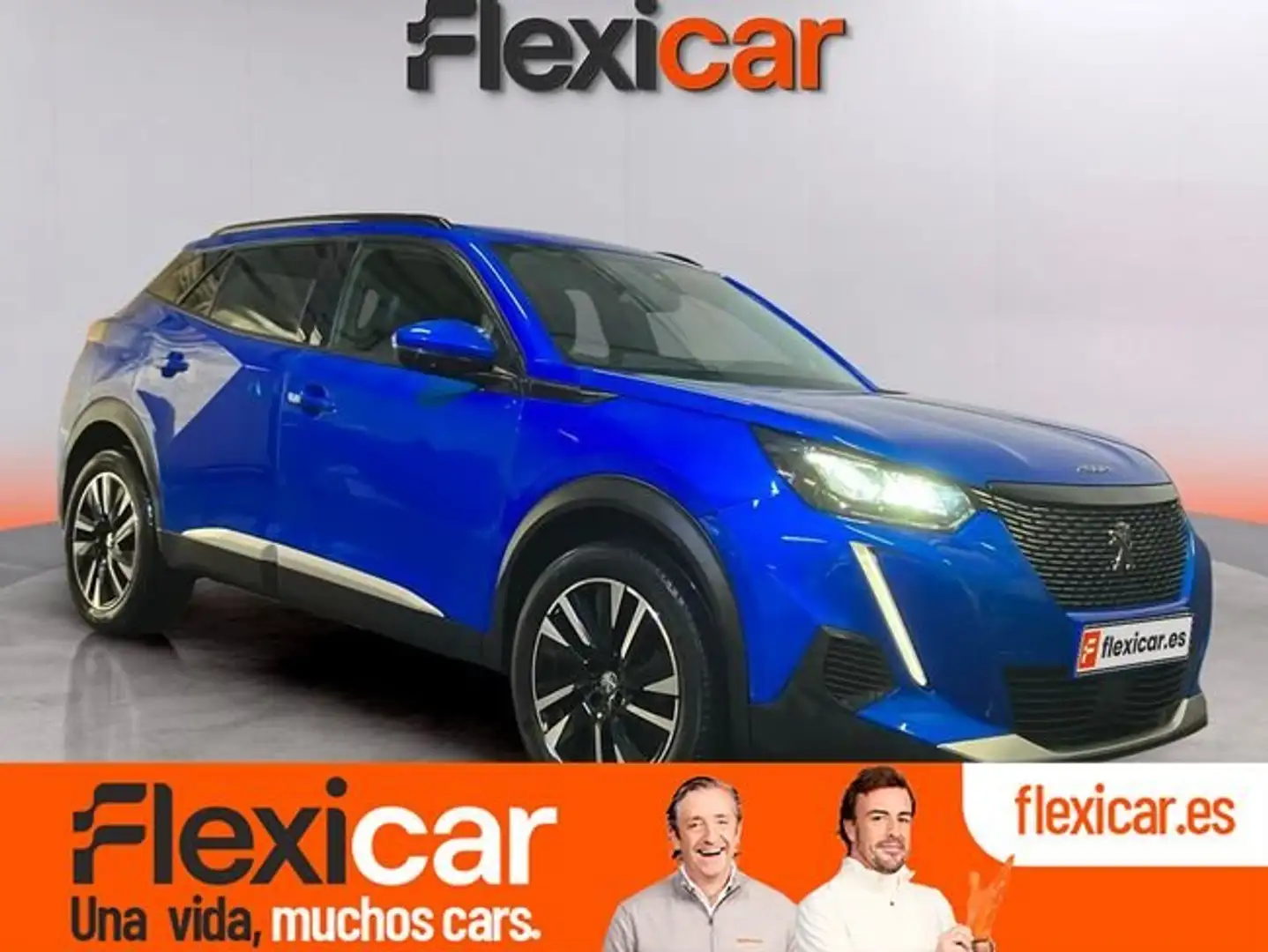 Peugeot 2008 Allure+Puretech+130+S%26S+BVM6 Azul - 1