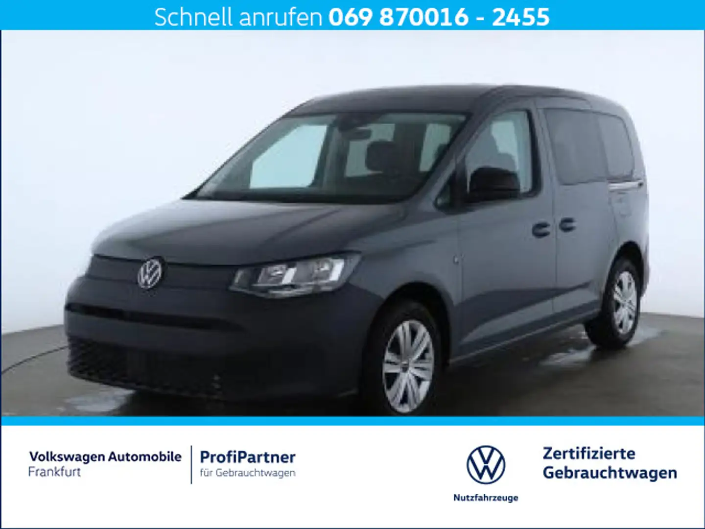 Volkswagen Caddy 1.5 TSI Navi FrontAssist DAB+ Grau - 1