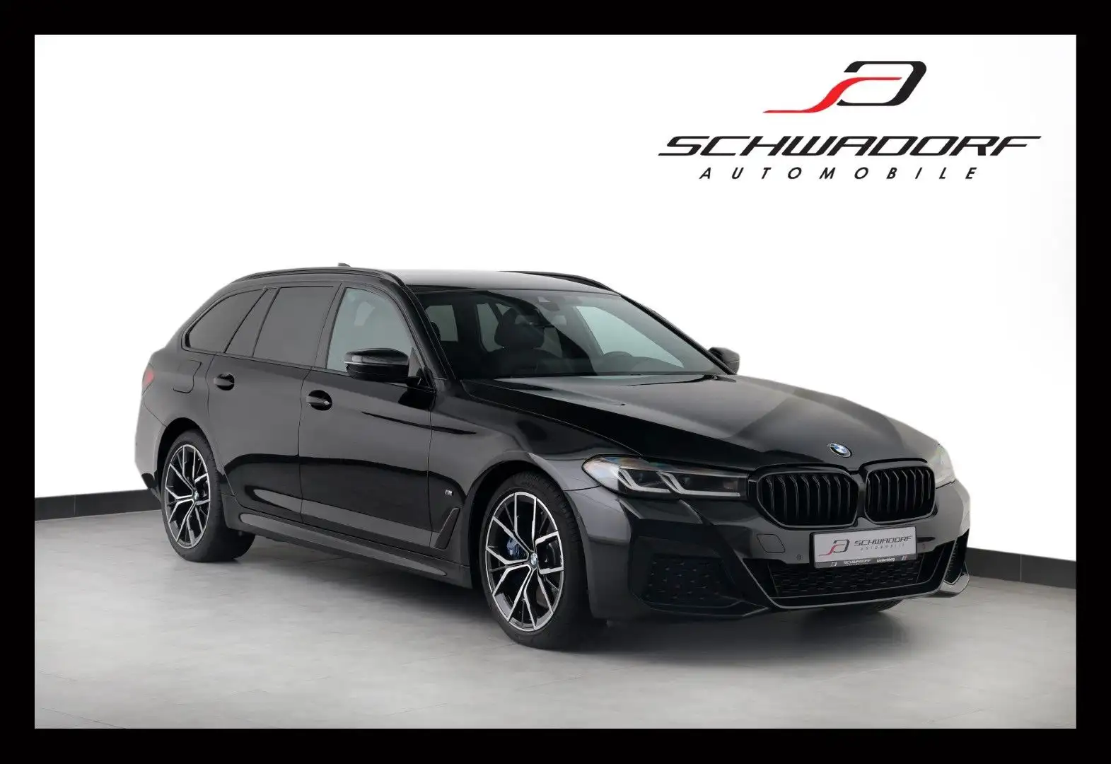 BMW 530 d xDrive Touring M Sport Shadow H&K CAM AHK Noir - 1