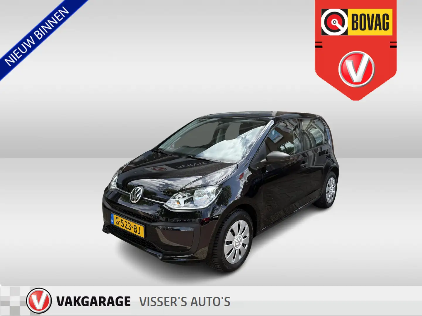 Volkswagen up! 1.0 BMT take up! | elektrische ramen | airco | net Zwart - 1