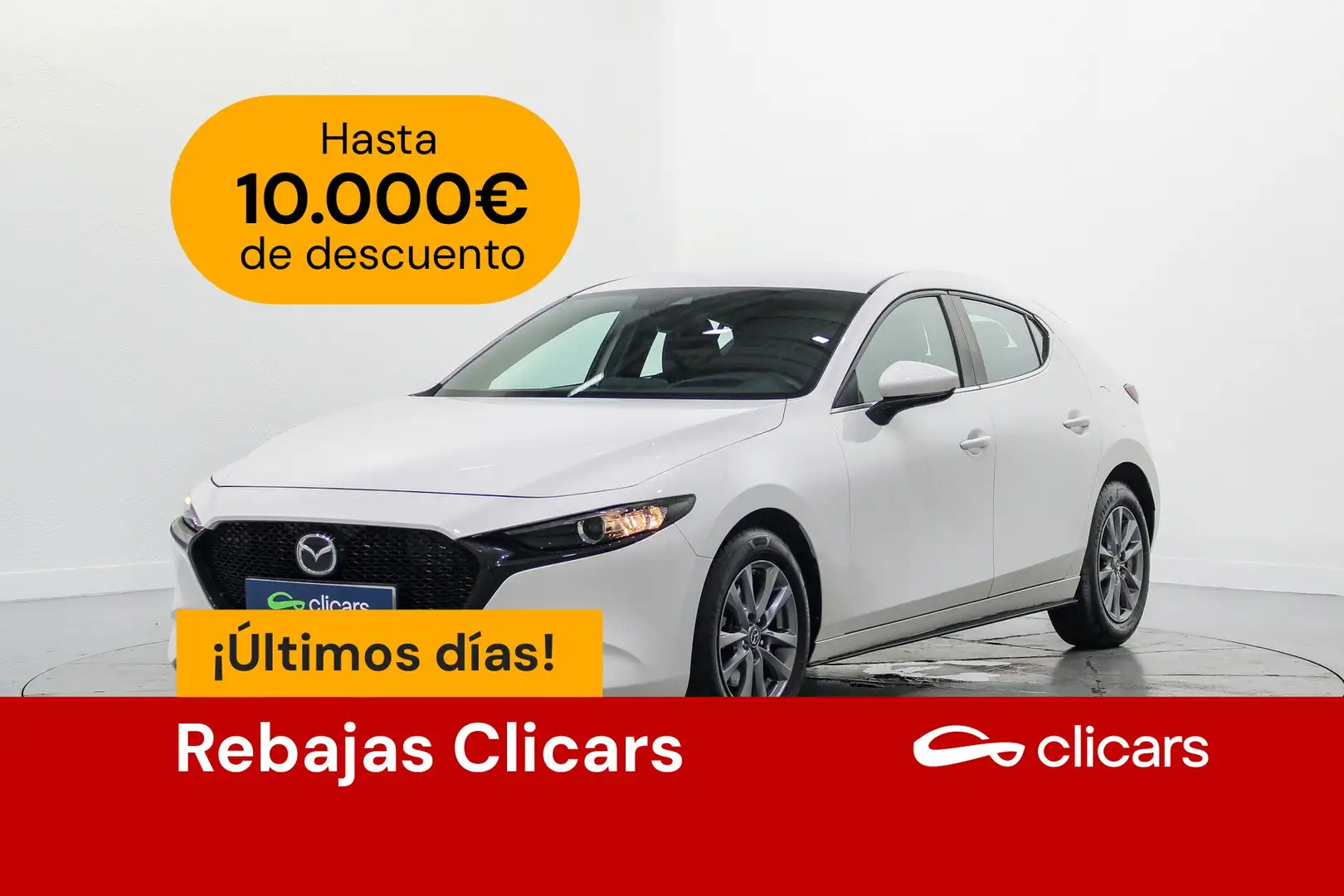 Mazda 3 2.0 e-Skyactiv-G Origin 90kW Blanco - 1