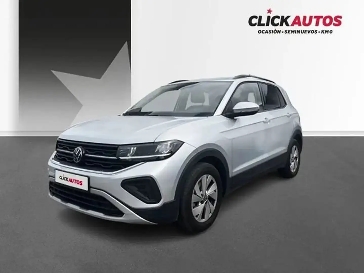 Volkswagen T-Cross 1.0 TSI Life 85kW Plateado - 1